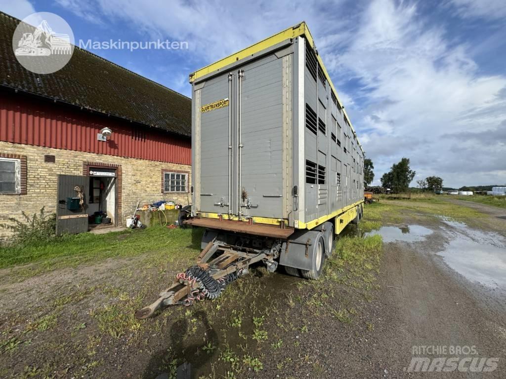 KA-BA AT 36/123 Dzīvnieku transportēšanas piekabes