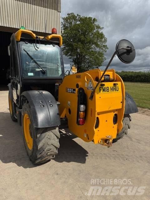 JCB 531-70 Teleskopiskie manipulatori