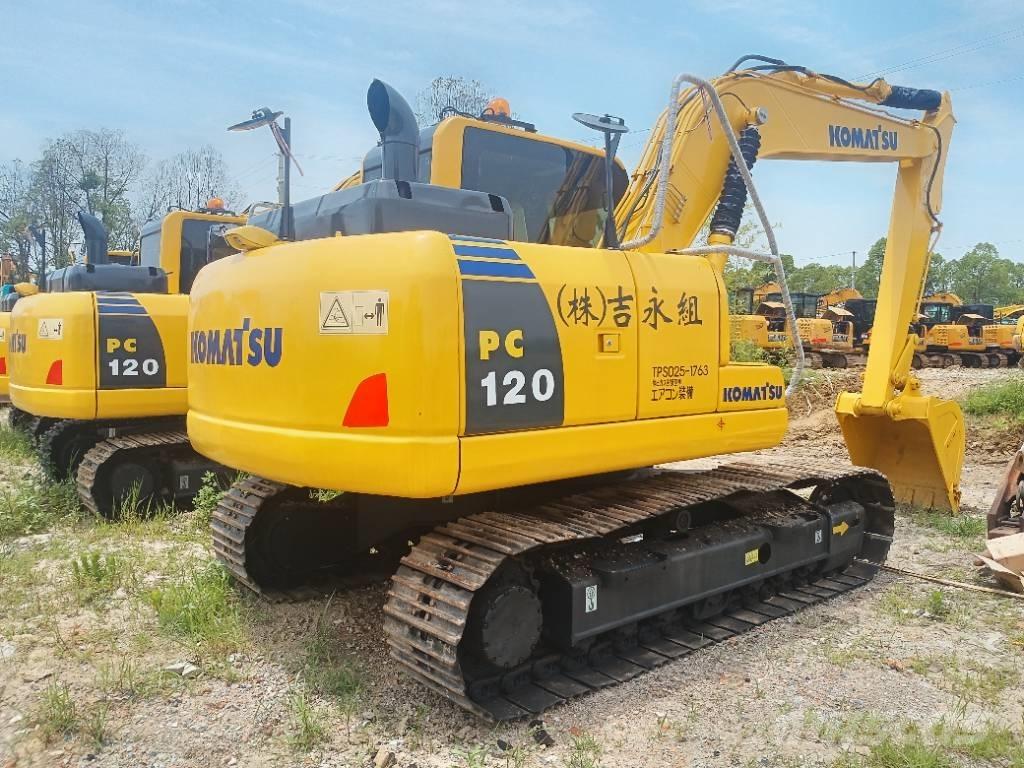 Komatsu PC 120 Kāpurķēžu ekskavatori