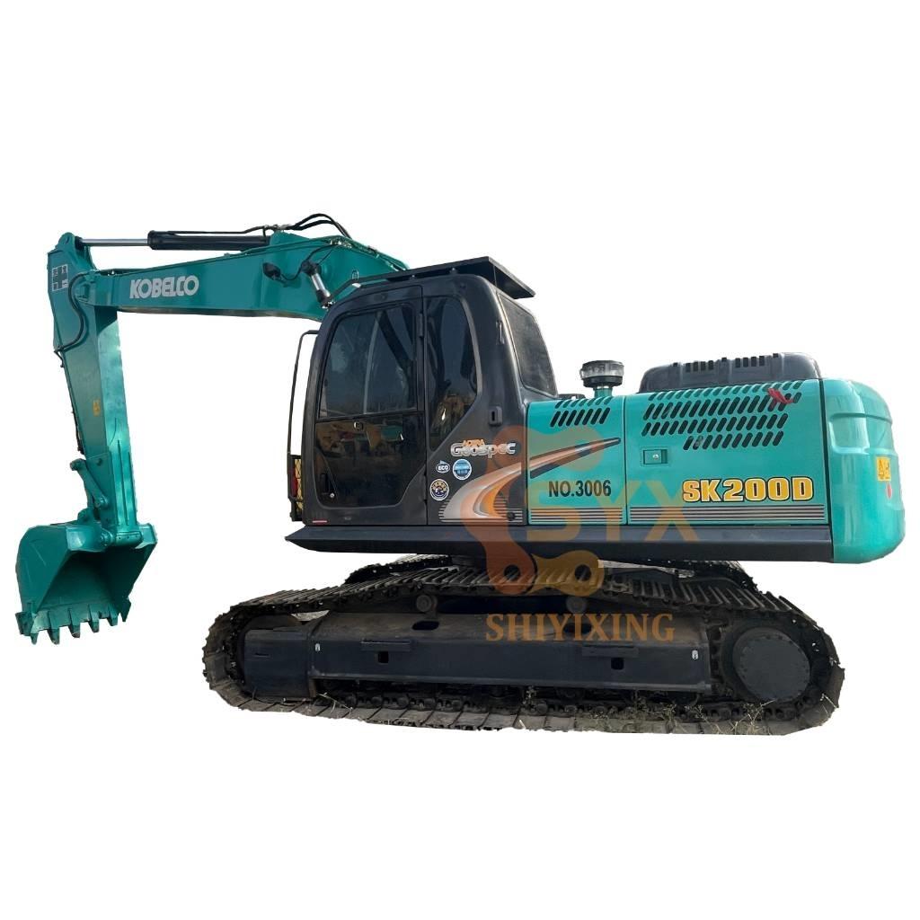Kobelco SK 200-8 Kāpurķēžu ekskavatori