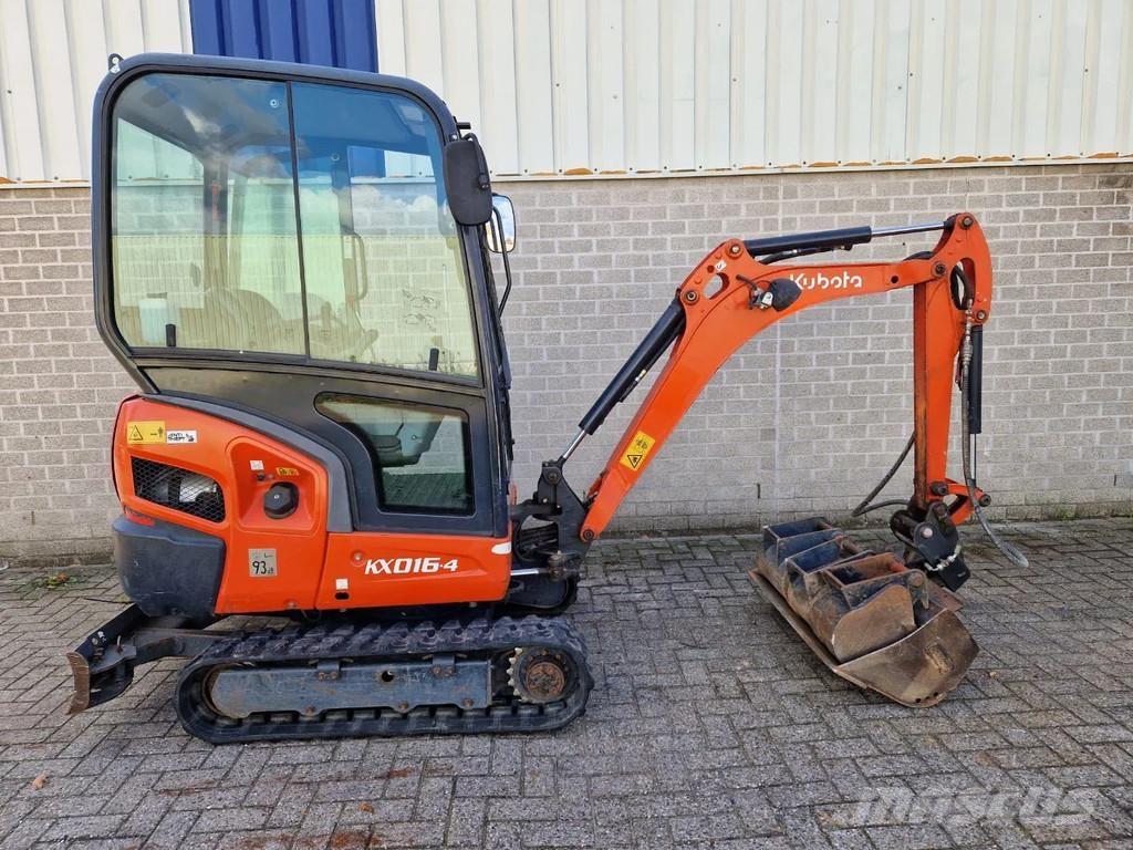 Kubota KX016-4 Mini ekskavatori < 7 t