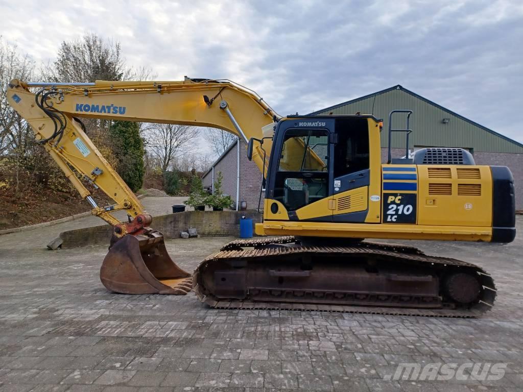 Komatsu PC 210 LC-10 Kāpurķēžu ekskavatori