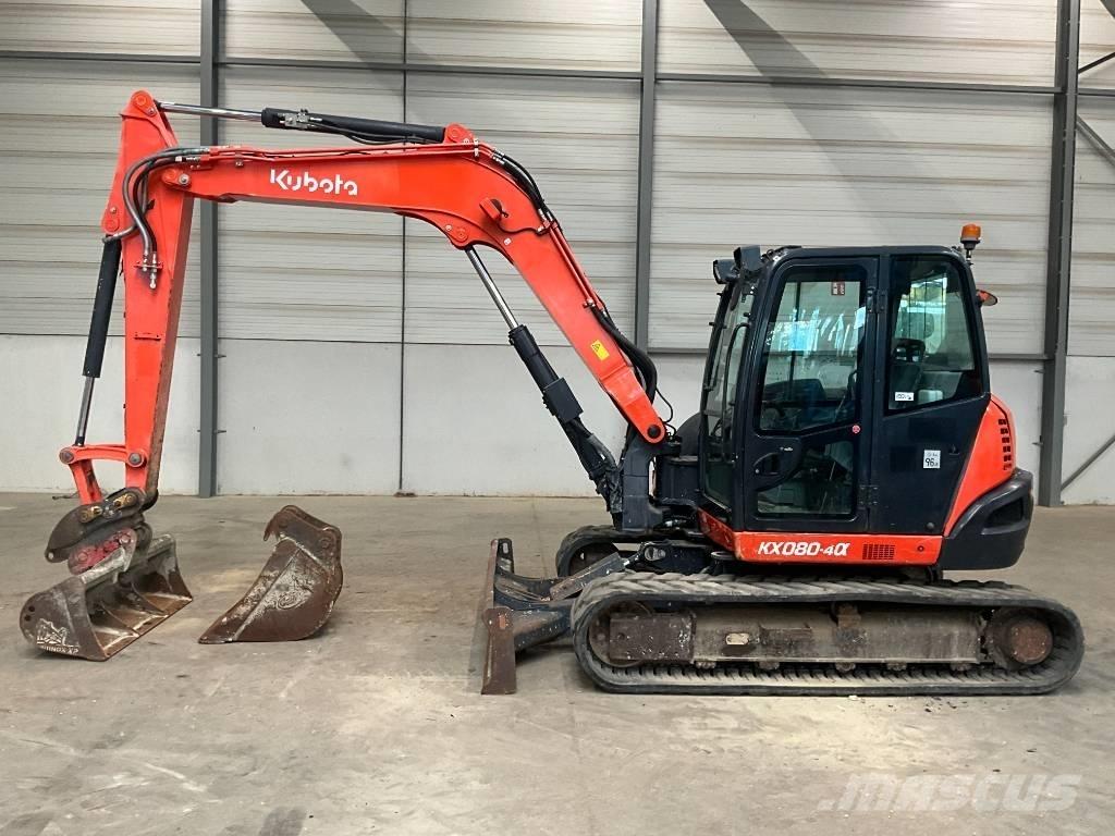 Kubota KX 080-4 A Vidēja lieluma ekskavatori 7 t - 12 t