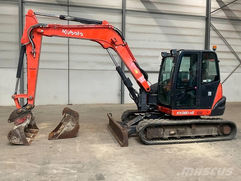 Kubota KX 080-4 A Vidēja lieluma ekskavatori 7 t - 12 t