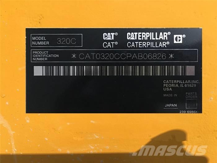 CAT 320 C L Kāpurķēžu ekskavatori