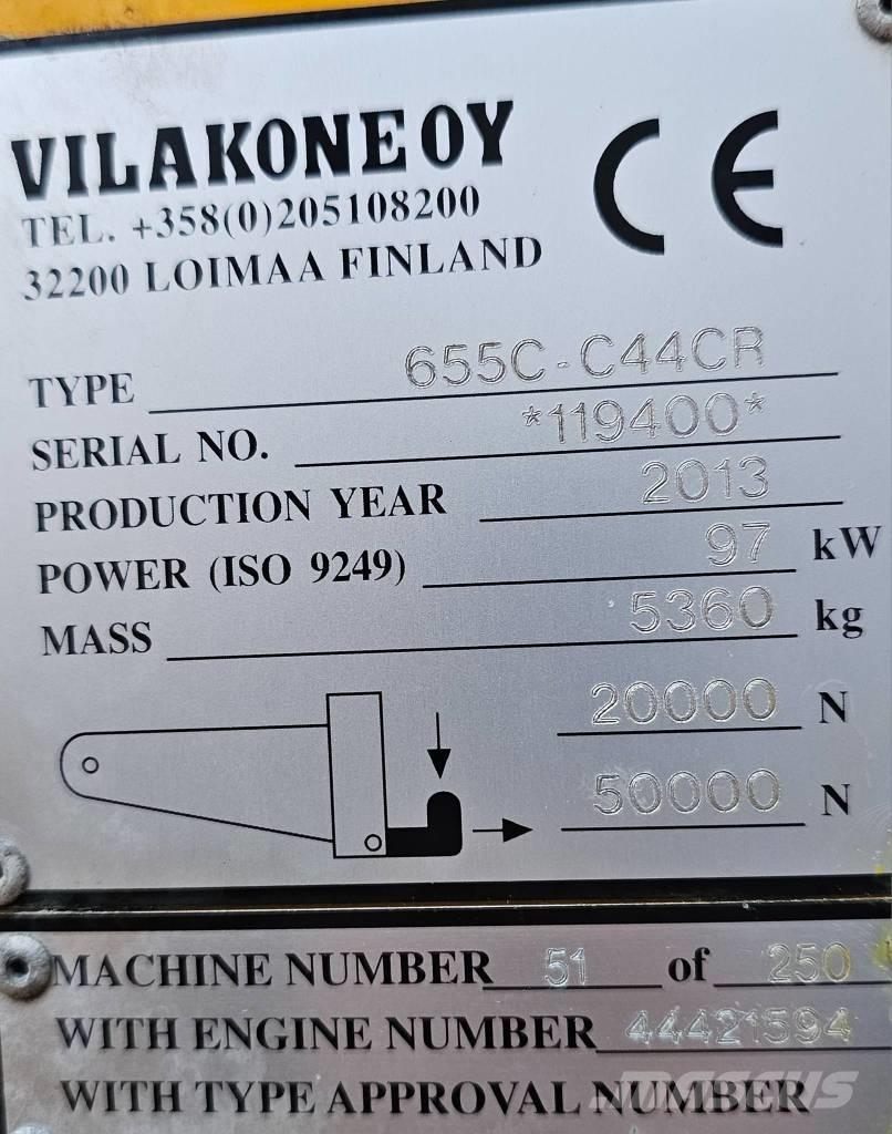 Wille 655 C Ekskavatori uz riteņiem