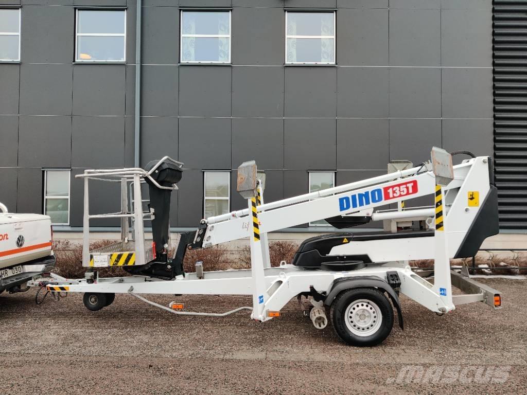 Dino 135 T Skylift Pacēlājplatformas - piekabes