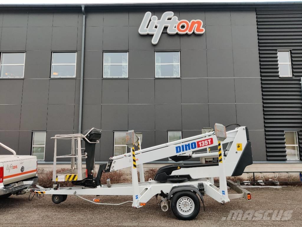 Dino 135 T Skylift Pacēlājplatformas - piekabes