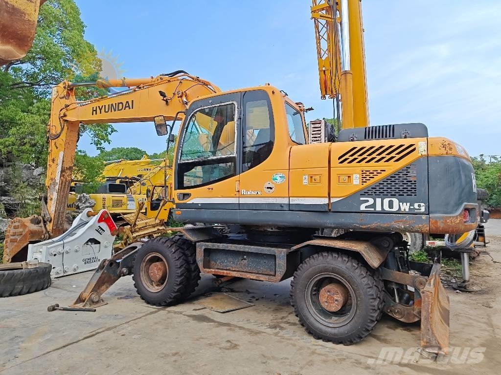 Hyundai Robex 210W-9 Ekskavatori uz riteņiem