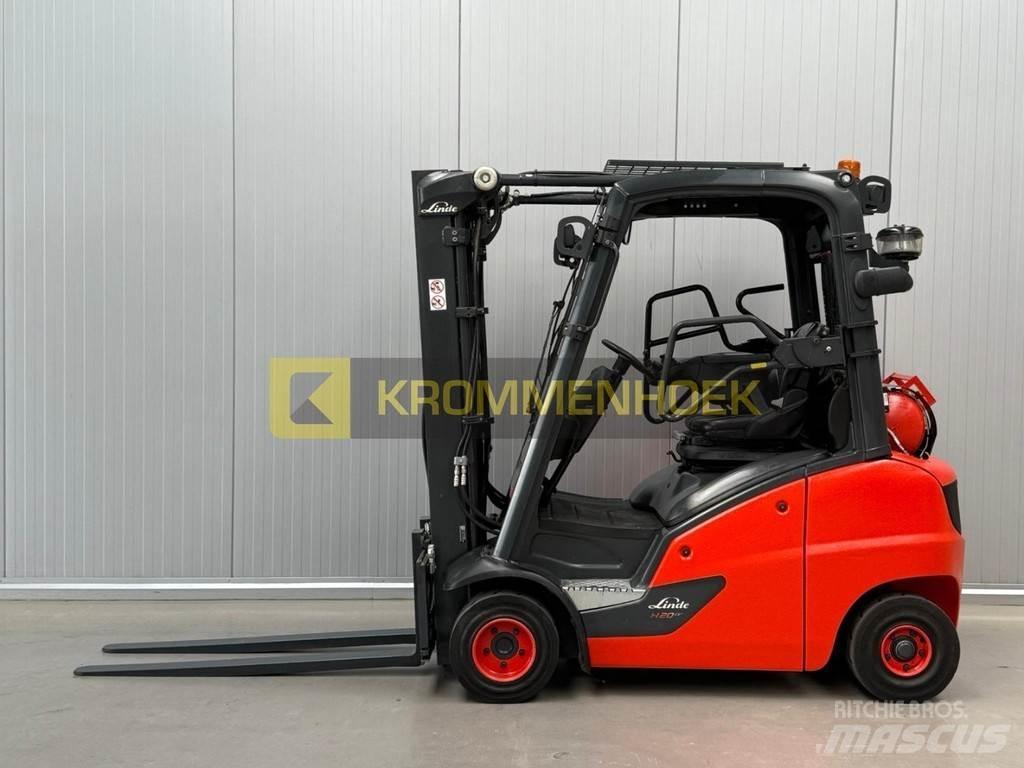 Linde H 20 T LPG tehnika