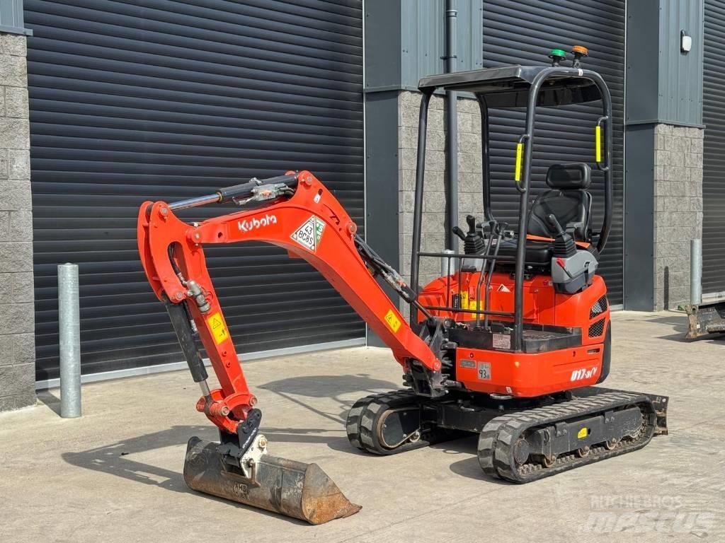 Kubota U 17-3a Mini ekskavatori < 7 t