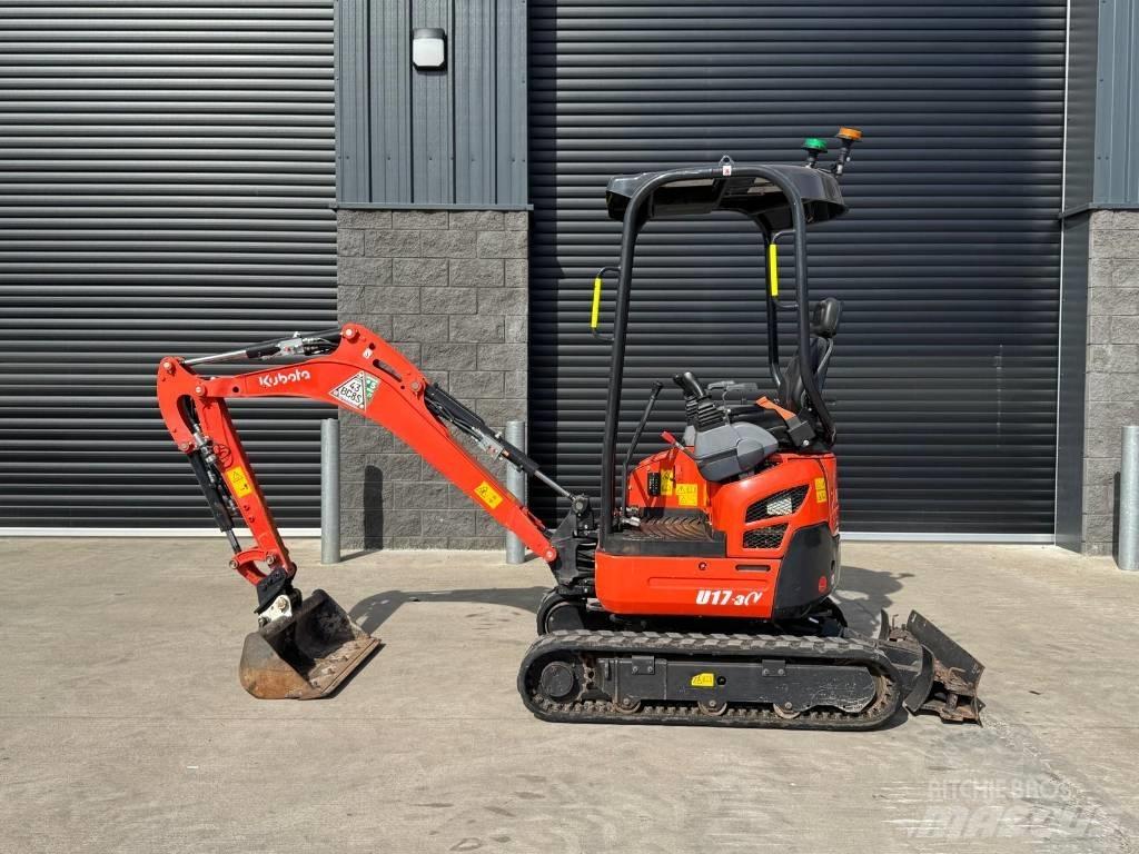 Kubota U 17-3a Mini ekskavatori < 7 t