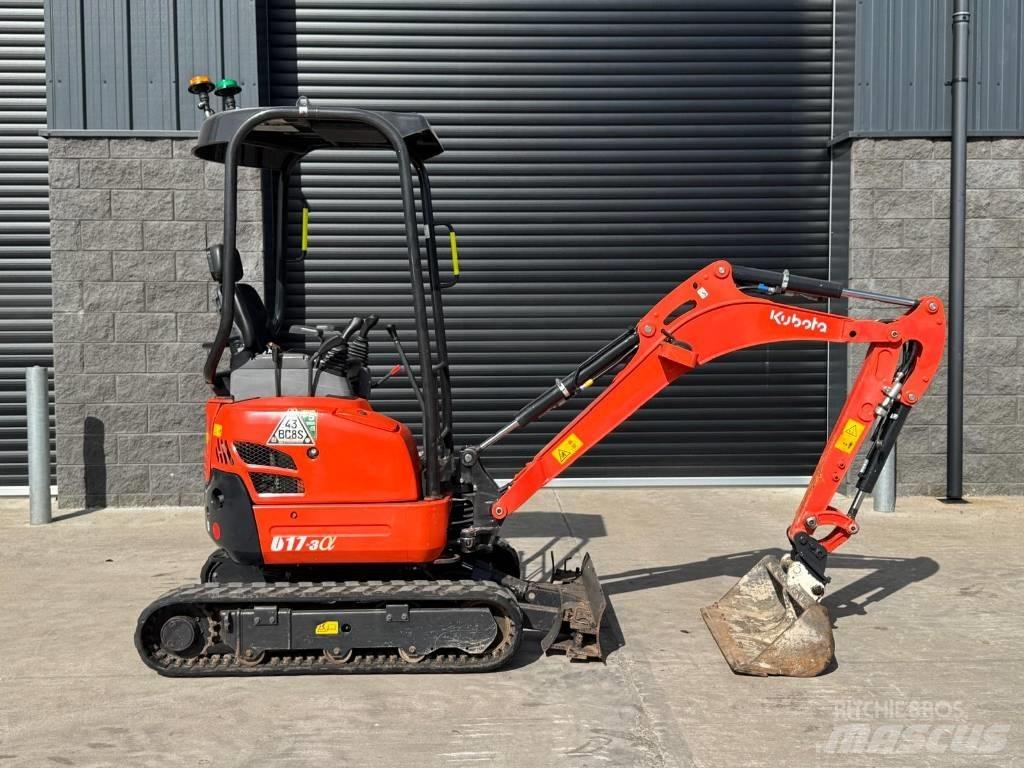 Kubota U 17-3a Mini ekskavatori < 7 t