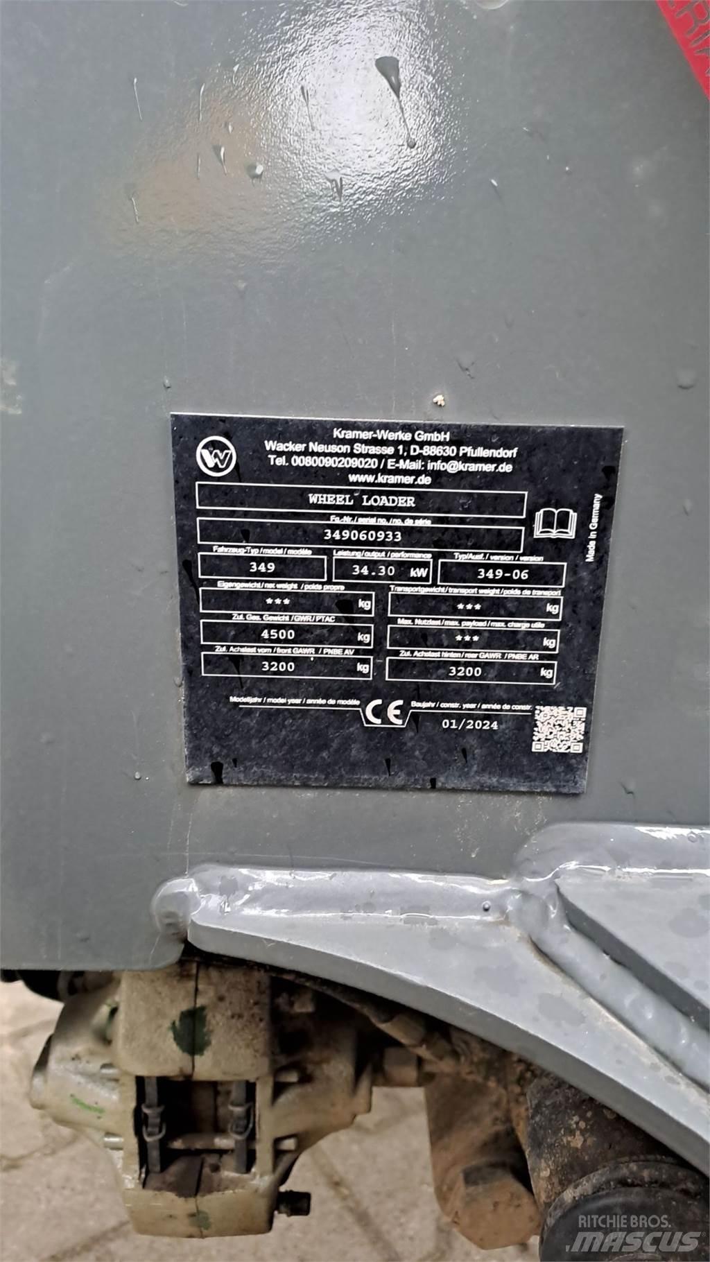 Kramer 5050 Iekrāvēji uz riteņiem