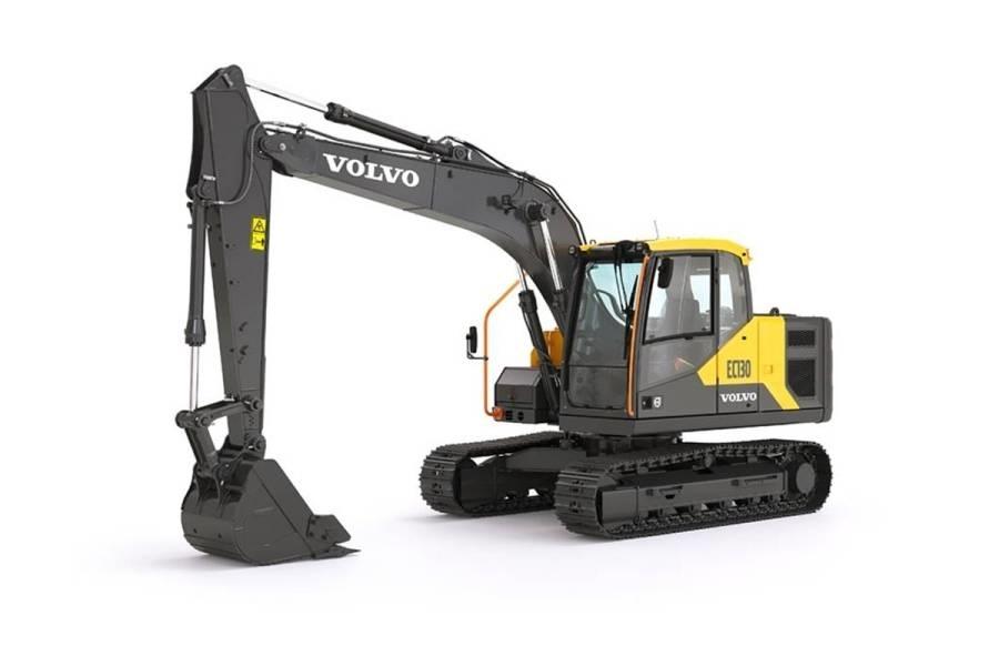 Volvo EC 130 Kāpurķēžu ekskavatori