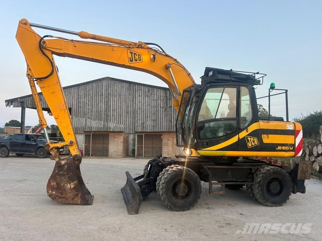 JCB JS 160 W Ekskavatori uz riteņiem
