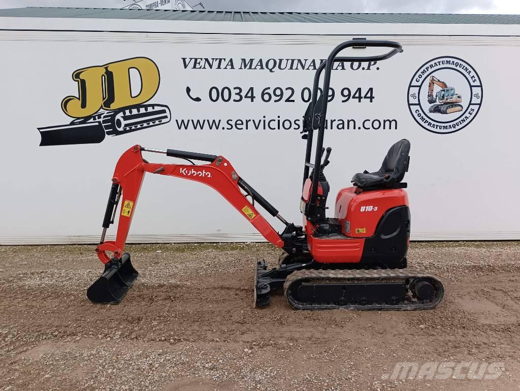 Kubota U 10 Mini ekskavatori < 7 t