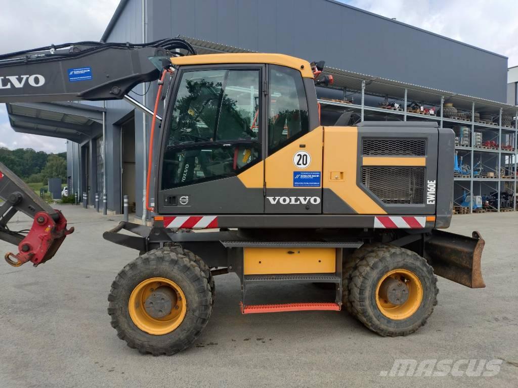 Volvo EW 160 E Ekskavatori uz riteņiem