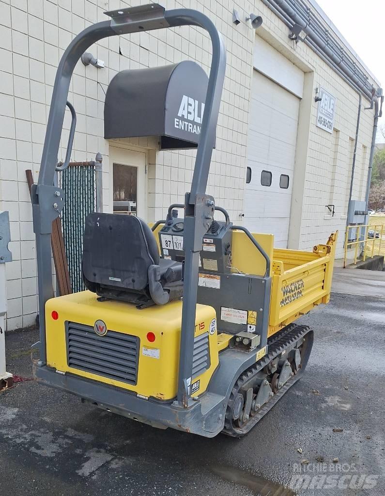 Wacker Neuson DT 15 Kāpurķēžu pašizkrāvējs