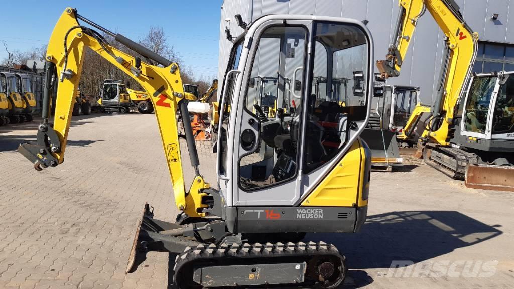 Wacker Neuson ET16 Kāpurķēžu ekskavatori