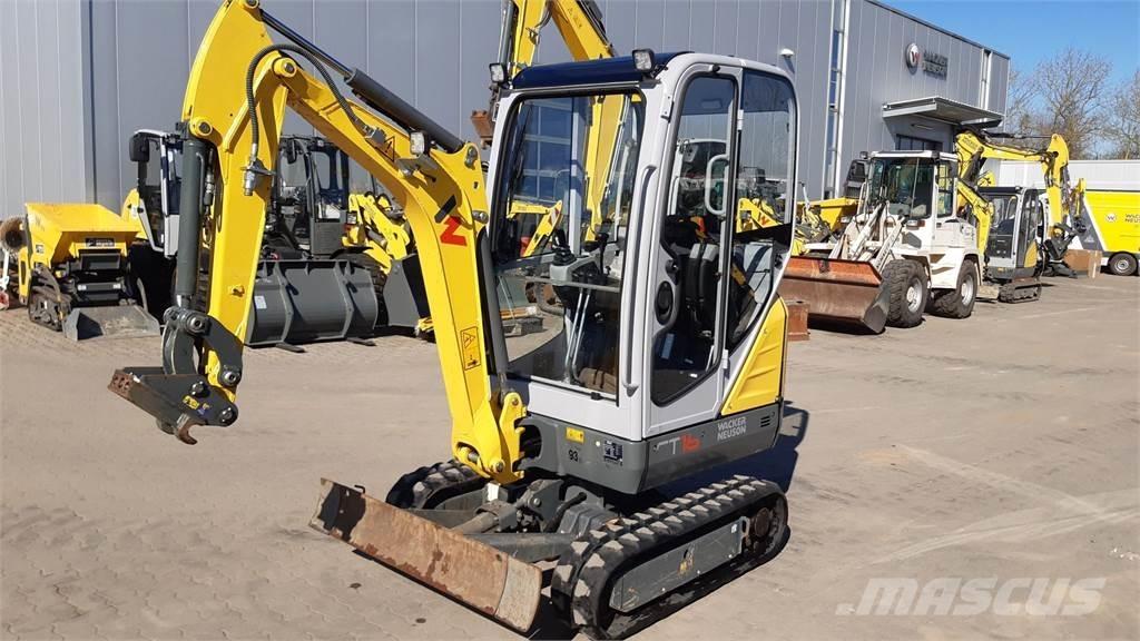 Wacker Neuson ET16 Kāpurķēžu ekskavatori