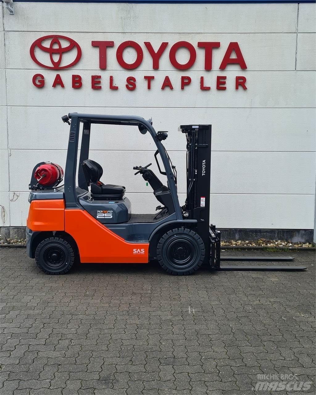 Toyota 02-8FGF25 LPG tehnika