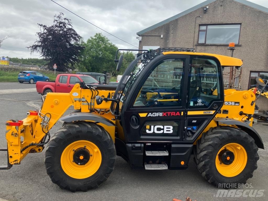 JCB 536-95 Agri Xtra Lauksaimniecības pacēlāji