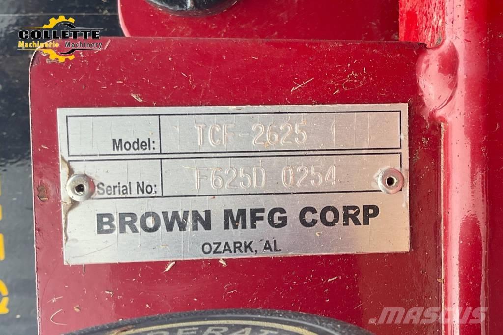 Brown TCF - 2625 Cits traktoru papildaprīkojums