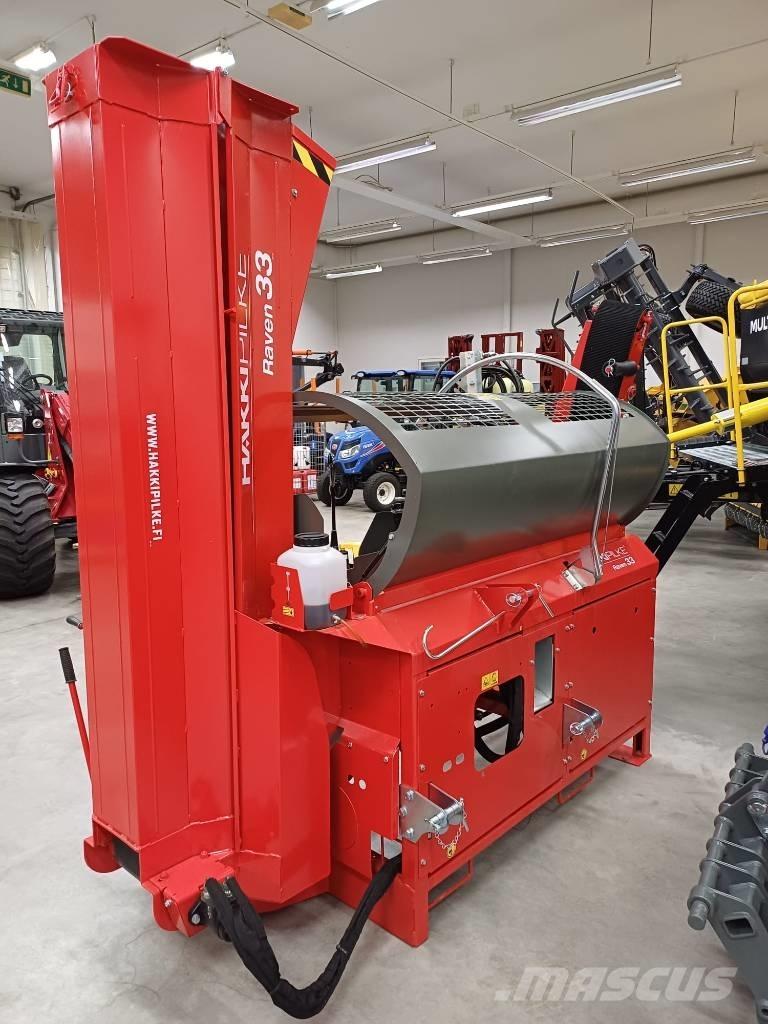 Hakki Pilke 33 Raven Koka šķēlēji, frēzes, šķeldotāji