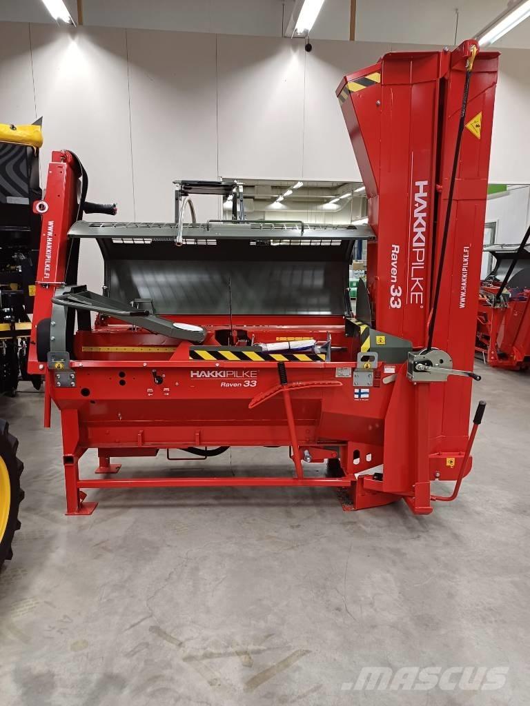 Hakki Pilke 33 Raven Koka šķēlēji, frēzes, šķeldotāji