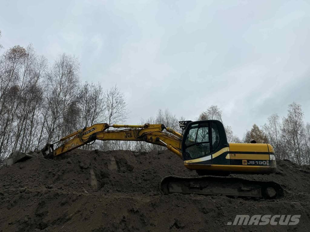 JCB JS 190 Tranšeju racēji