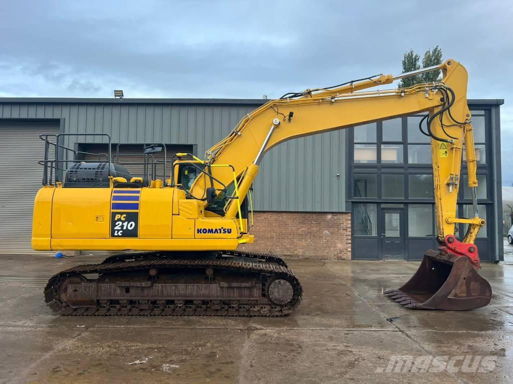 Komatsu PC 210-11 Kāpurķēžu ekskavatori