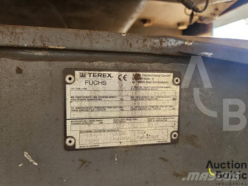 Fuchs MHL 350 Ekskavatori uz riteņiem