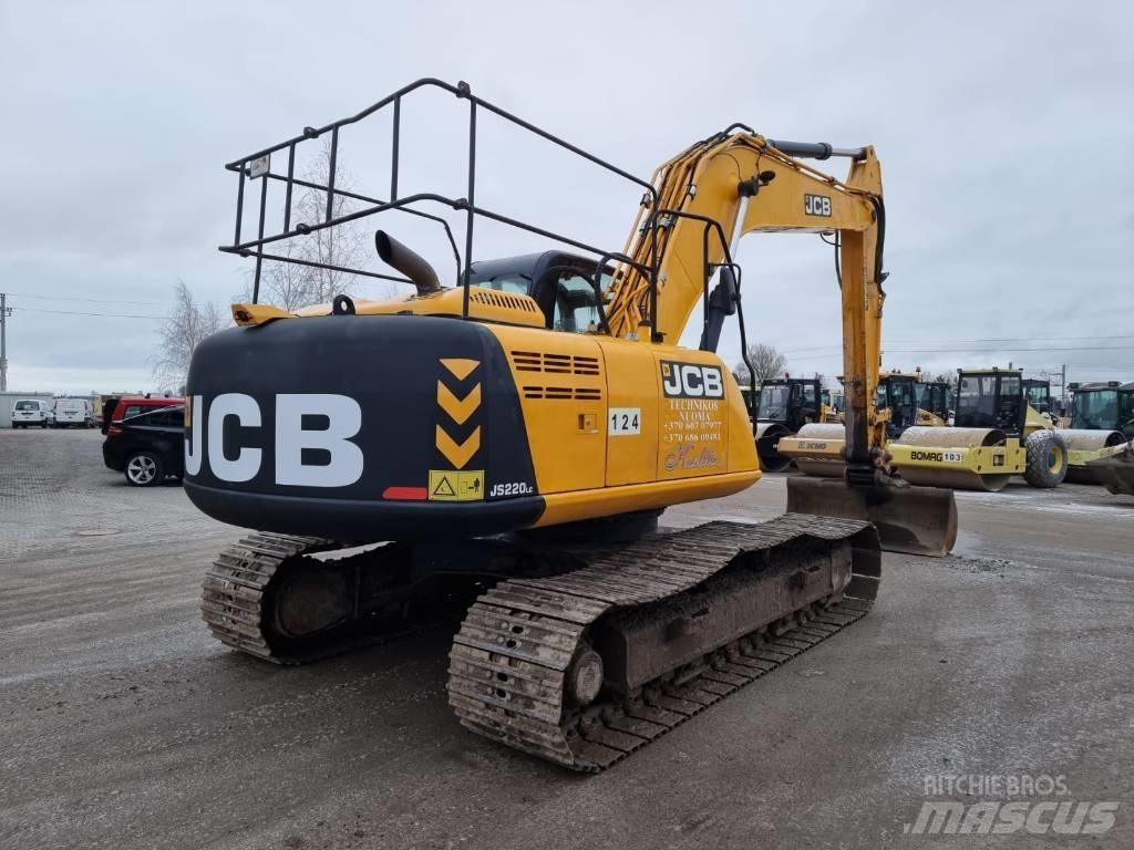 JCB JS 220 LC Kāpurķēžu ekskavatori