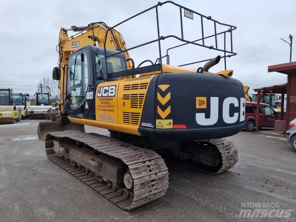 JCB JS 220 LC Kāpurķēžu ekskavatori