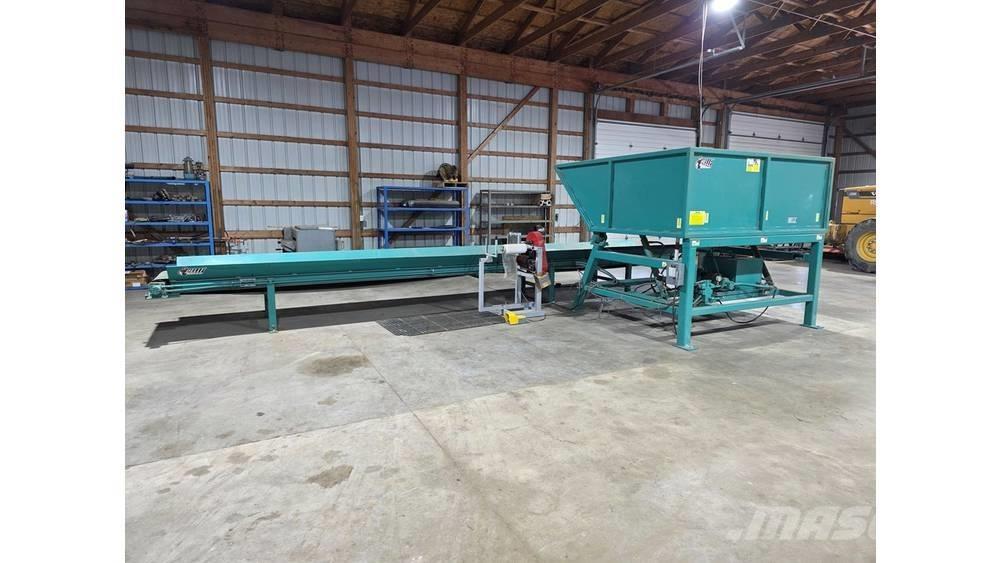  Helle Dump BIn Atkritumu konveijeri