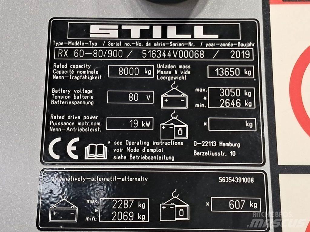 Still RX60-80/900 Elektriskie iekrāvēji
