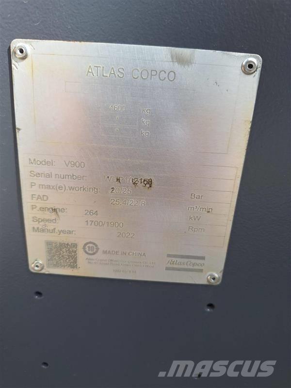 Atlas Copco V900 Kompresori
