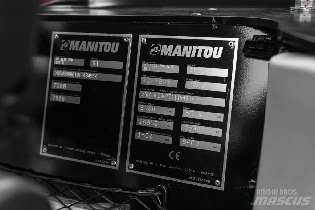 Manitou MT 1135 Teleskopiskie manipulatori