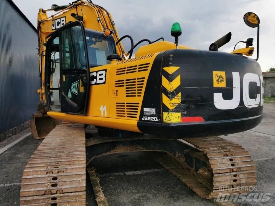 JCB JS220LC Kāpurķēžu ekskavatori