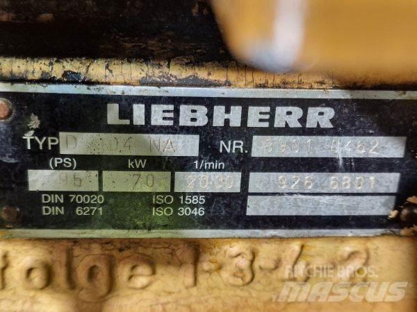 Liebherr D 904 NA Dzinēji