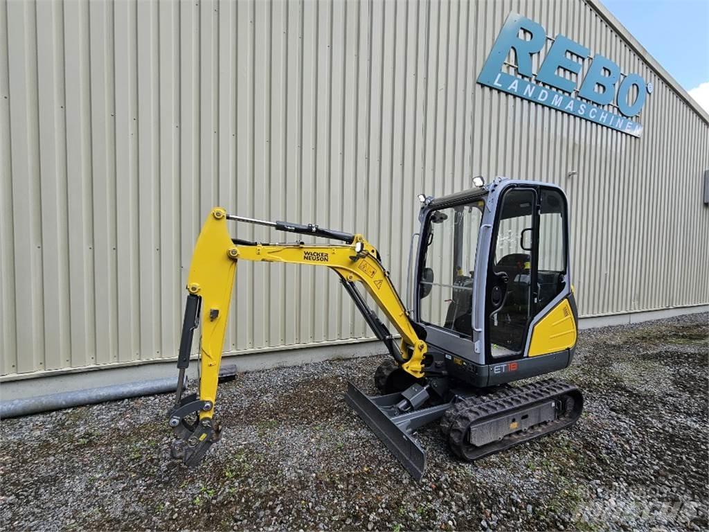 Wacker ET 18 Mini ekskavatori < 7 t