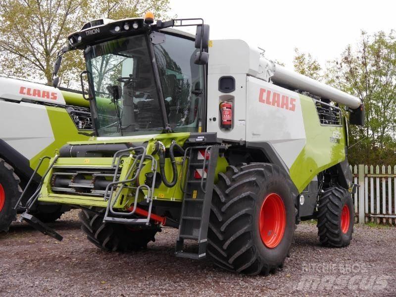 CLAAS TRION 660 Ražas novākšanas kombaini