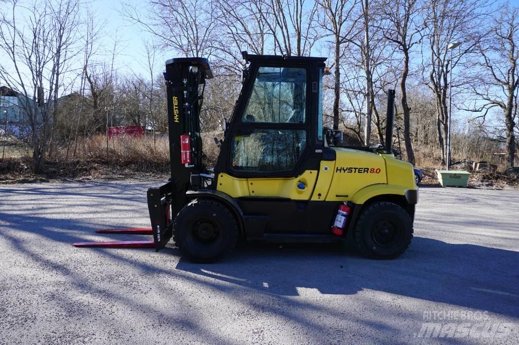 Hyster H8.0FT Tehnika ar dīzeļa dzinēju