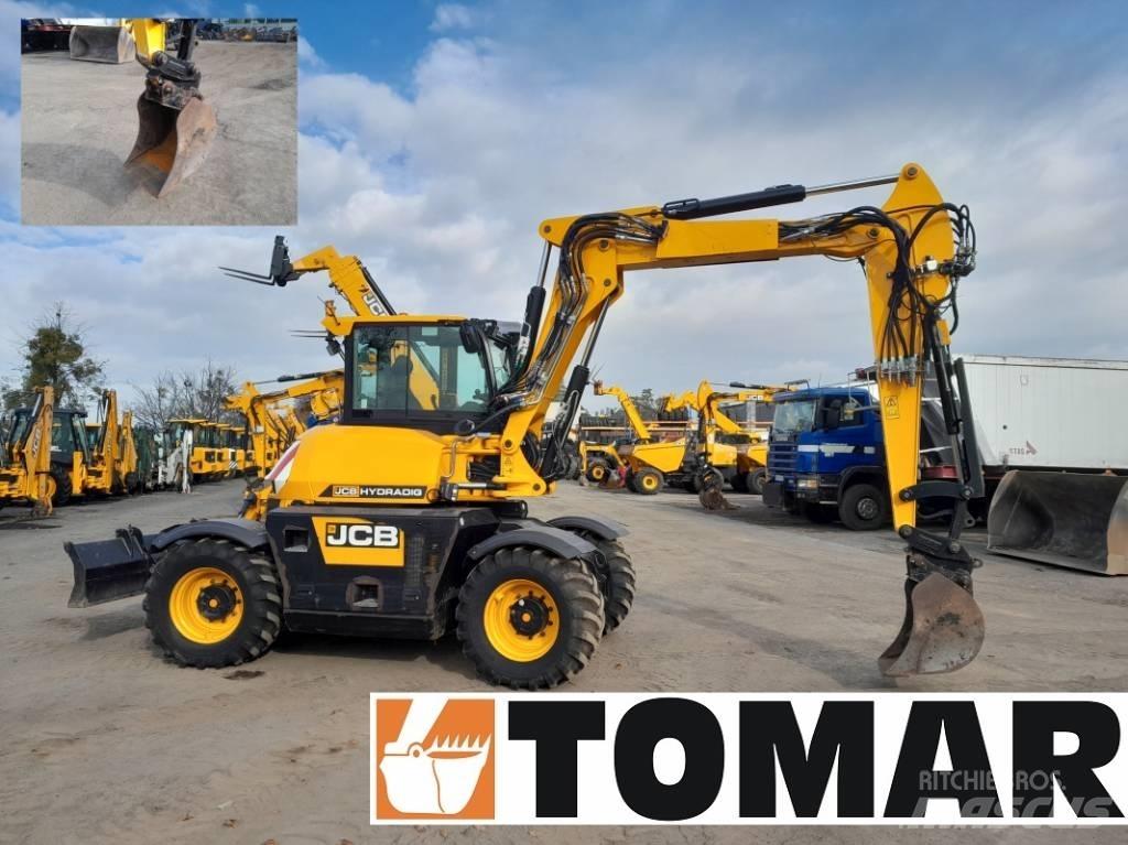 JCB 110 W Hydradig Ekskavatori uz riteņiem