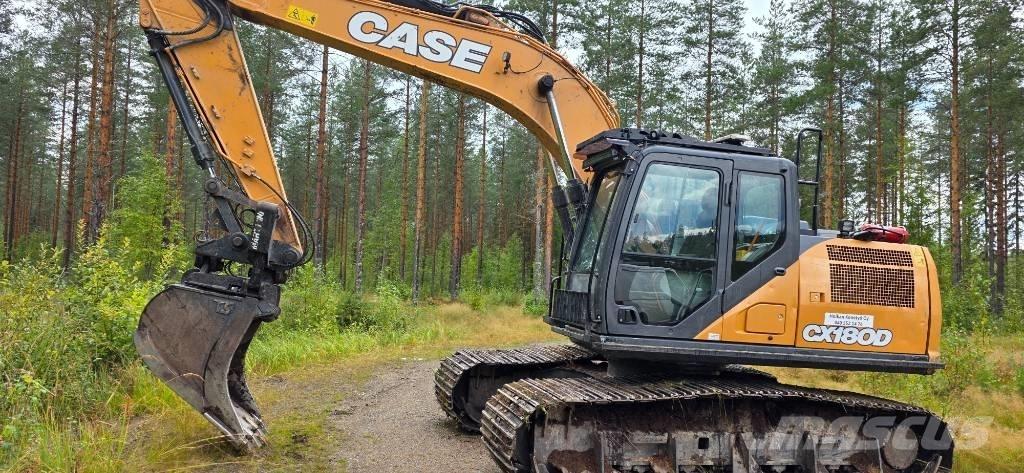 CASE CX180D Kāpurķēžu ekskavatori