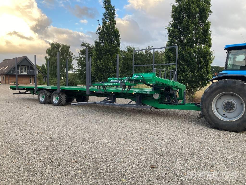  BALE STACKER GST Ķīpu treileri