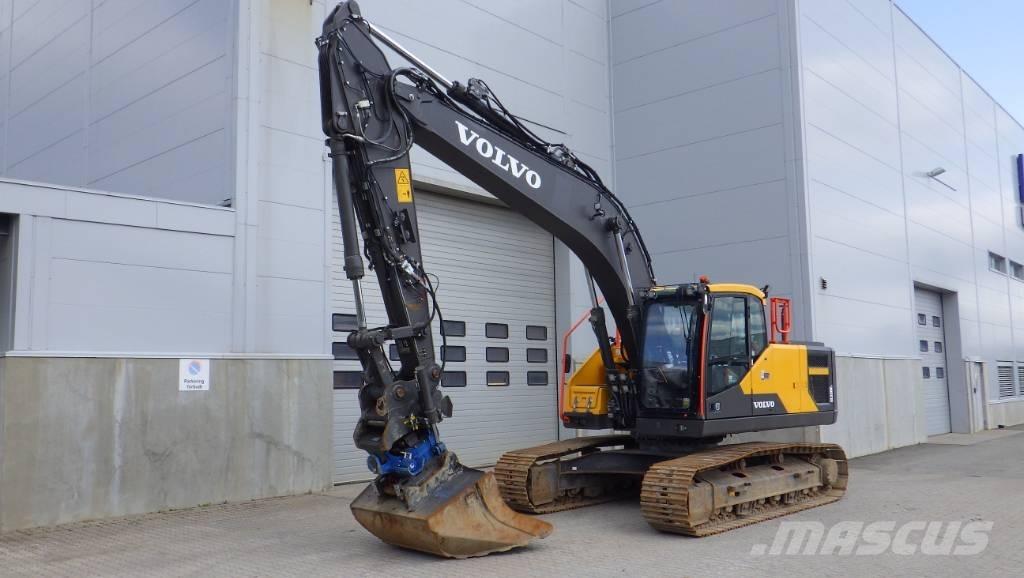 Volvo EC220EL Kāpurķēžu ekskavatori