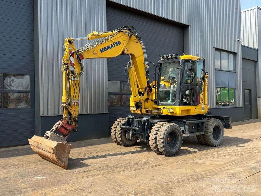 Komatsu PW118MR-11 Ekskavatori uz riteņiem