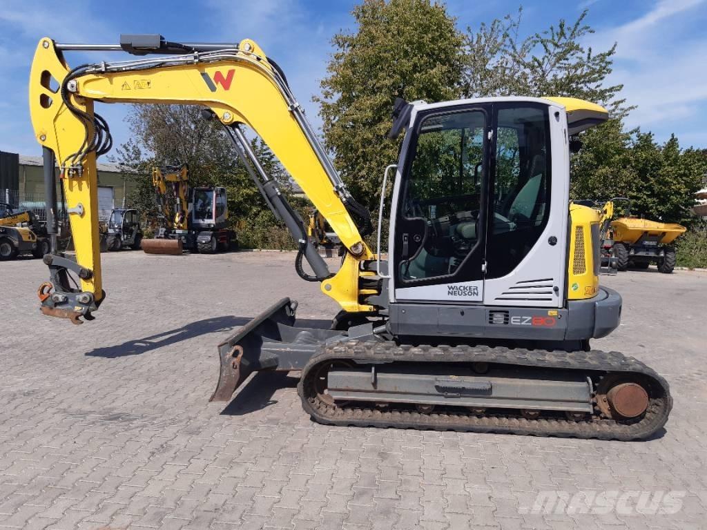 Wacker Neuson EZ80 Kāpurķēžu ekskavatori